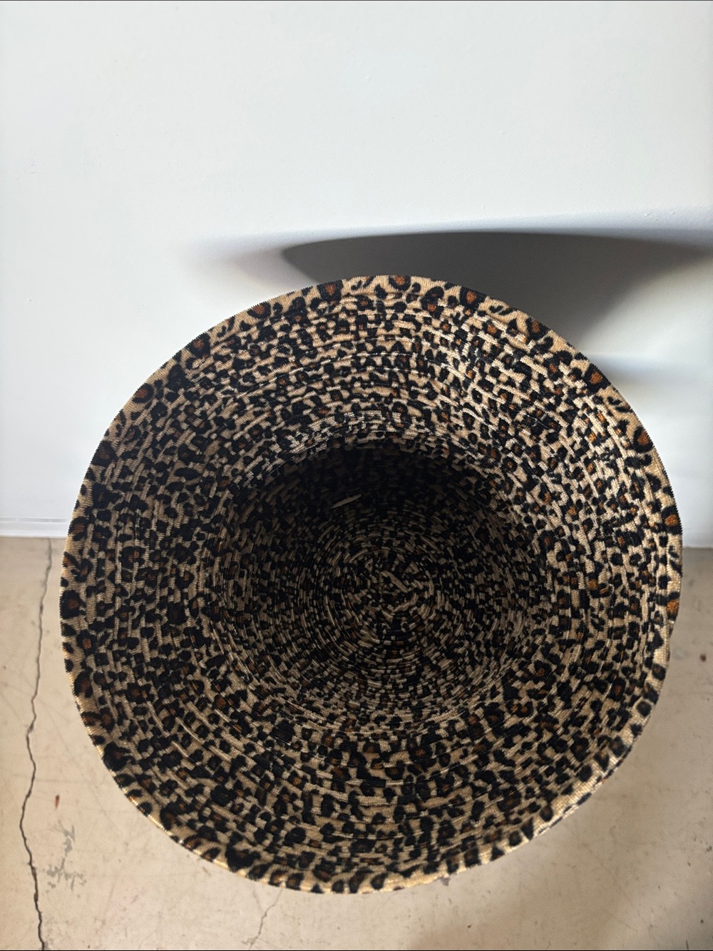 Y2K Leopard Print Bucket Hat - Vintage - Picture 4 of 4